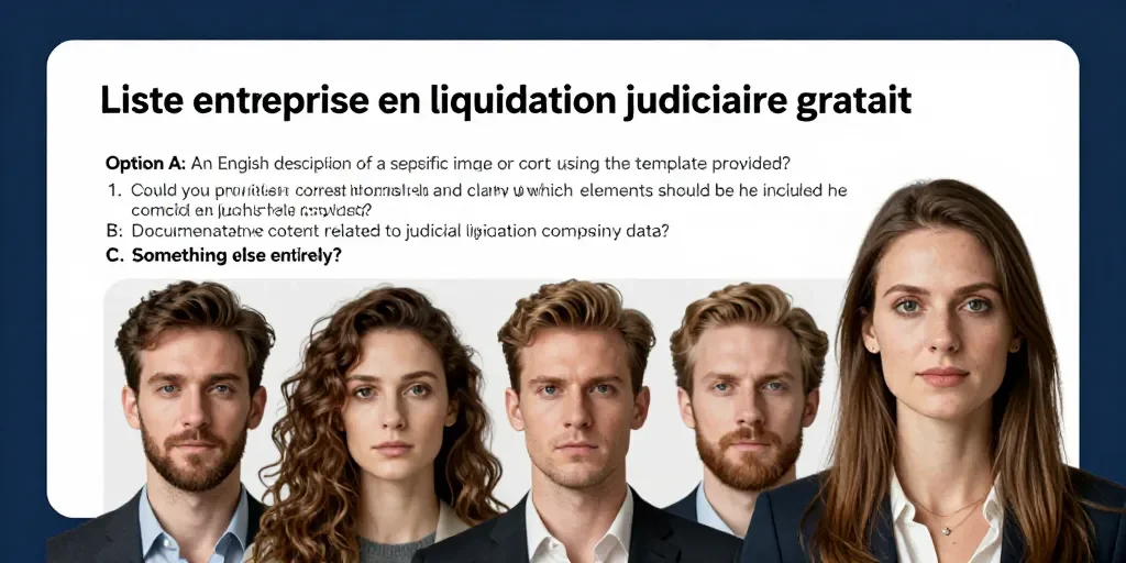 Liste entreprise en liquidation judiciaire gratuit : accédez aux données brutes avant que les reprises ne les effacent